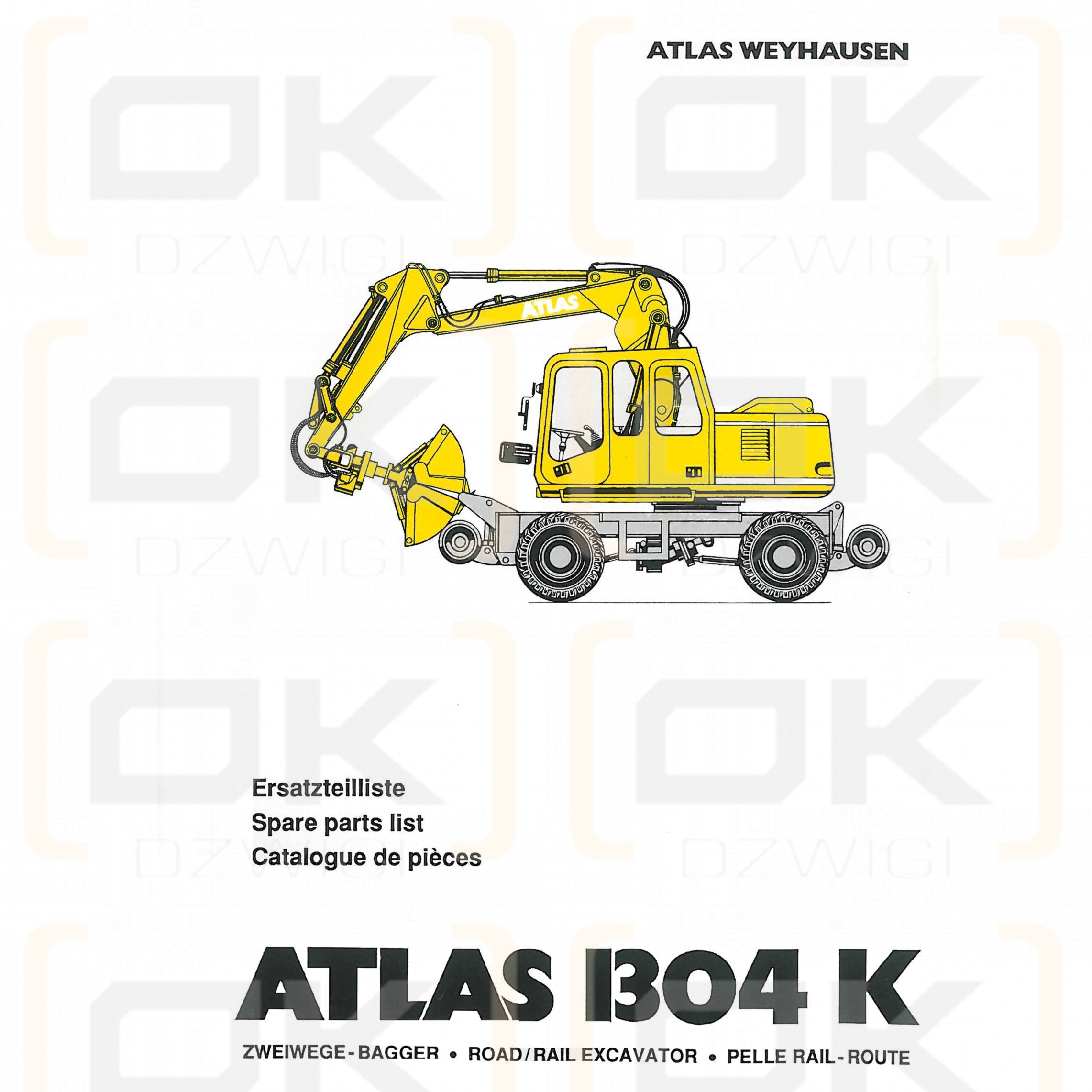 Atlas 1304K Parts Catalog